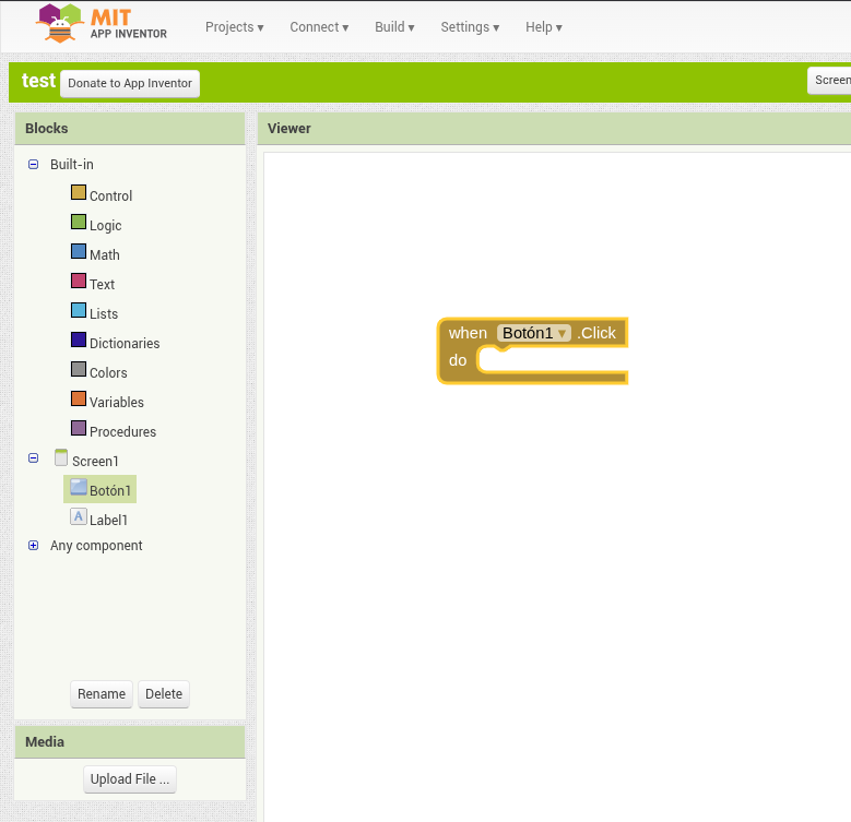 Evento when Button Click