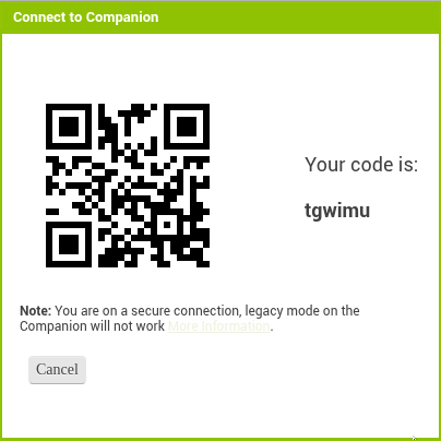 Código QR para escanear
